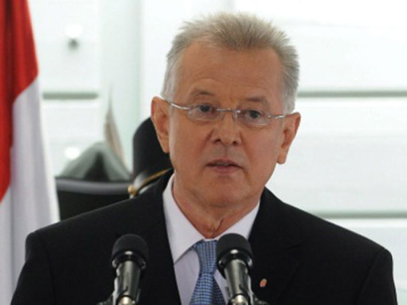 رئیس جمهور مجارستان در اولین سفر رسمی خود به گرجستان