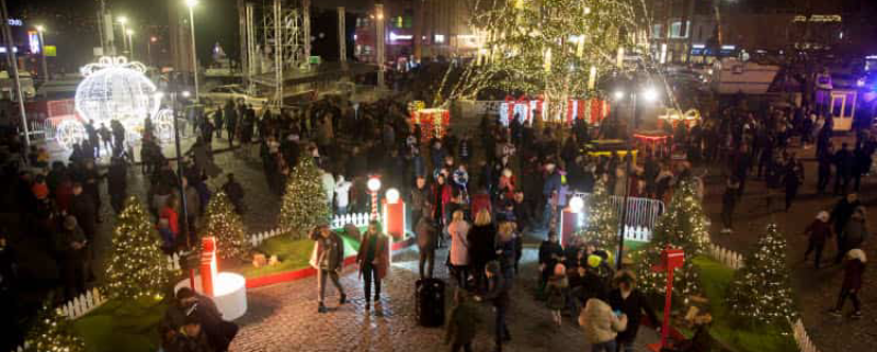 جشن های سال نو در شهر تفلیس