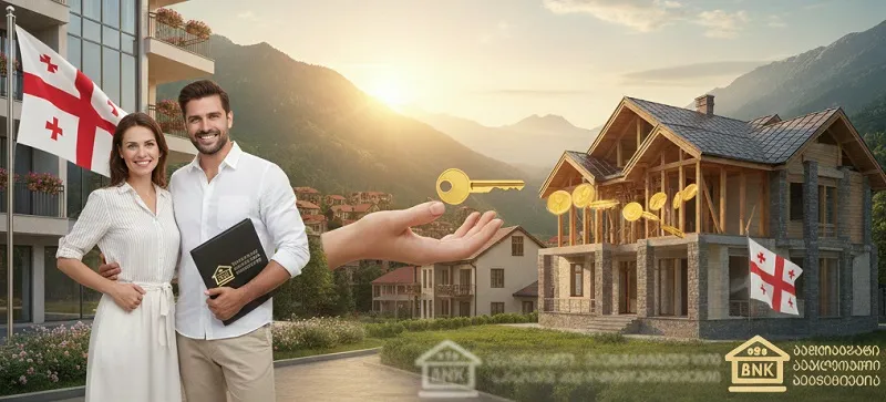 buying property in Georgia with a bank loan